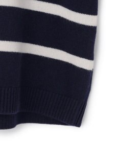 SLOW/一部店舗限定】ソフトウール ボーダー ニット / 23区 L