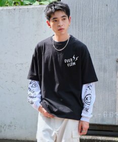 WEGO 【ユニセックス着用ITEM/2点SET】アクセ付きアンサンブルT（LS）