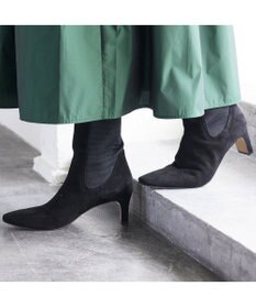 MODE ET JACOMO <MODE ET JACOMO>スクエアトゥサイドゴアブーツ