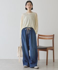 AMERICAN HOLIC イージーデニムワイドパンツ