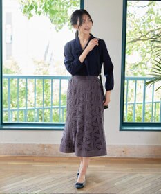 Tiaclasse 【新色追加・洗える】リボンタイブラウス