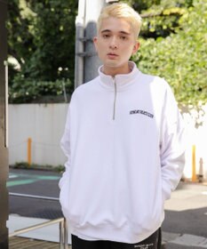 WEGO ヘビーウエイトハーフZIPワンポイントPO