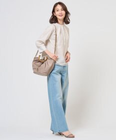 J.PRESS LADIES 【2way】ギャザーバンブー トート バッグ