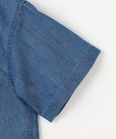 J.PRESS KIDS 【100-130cm】4.5オンス TC デニム 半袖シャツ