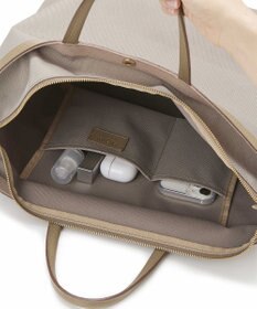 TOPKAPI 【Breath TOPKAPI】NORM ノーム リサイクル ポリエステル シュリンクレザー コンビ A4 トート バッグ