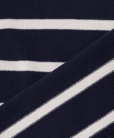 23区 S 【SLOW/一部店舗限定】ソフトウール ボーダー ニット