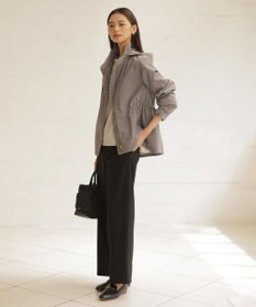 J.PRESS LADIES L 【洗える・撥水】Artirosa フーデッド コート