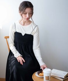 WEGO ソフトタッチクルーネックロンT