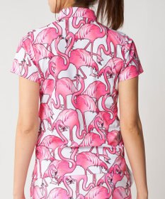 FILA GOLF／marie claire 【Loudmouth】柄ポロシャツ