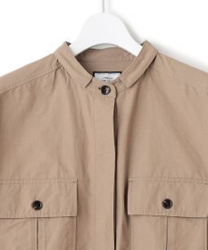 J.PRESS YORK STREET 【WOMEN】ミリタリーシャツワンピース