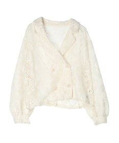 earth music&ecology レースジャケット