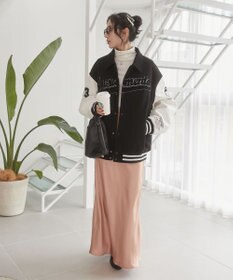 WEGO 【ユニセックス着用ITEM/SMLサイズ展開】メルトンワッペンスタジャン