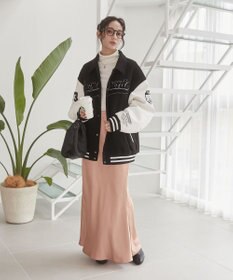 WEGO 【ユニセックス着用ITEM/SMLサイズ展開】メルトンワッペンスタジャン