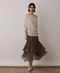 GRACE CONTINENTAL ドレープカットトップ