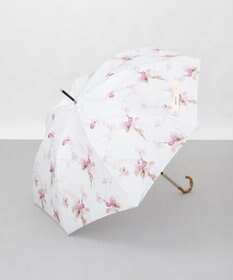 AURORA 【 JILL STUART（ジル スチュアート）】グラデーションフラワープリント雨傘(長傘)