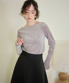 #Newans 【洗濯機可／ 前後着用可】 シアーベロアプルオーバー