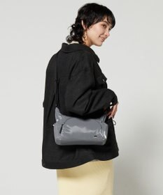 LA BAGAGERIE メタリックドロストポケット　ミニショルダーバッグ