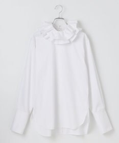 #Newans 【マシンウォッシャブル】ピエロラッフルカラーシャツ