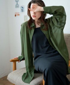 WEGO ボリュームスリーブシアーシャツ