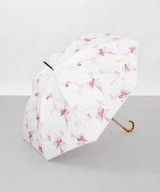 AURORA 【 JILL STUART（ジル スチュアート）】グラデーションフラワープリント雨傘(長傘)