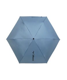 MOONBAT 【WEB限定】MIZUNO  (ミズノ) BIGロゴ 無地 日傘 折りたたみ傘 自動開閉 1プッシュ パラソル 晴雨兼用 軽量 一級遮光 遮熱効果 遮光率100% UV遮蔽100%