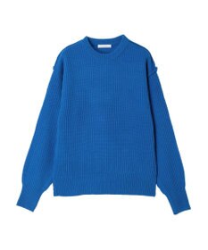 Green Parks 洗える　アゼ編みニットプルオーバー