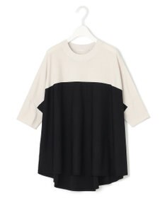 ICB 【新色追加・接触冷感・UVカット・洗える】 ヴィスコースナイロンハイゲージ 半袖プルオーバー