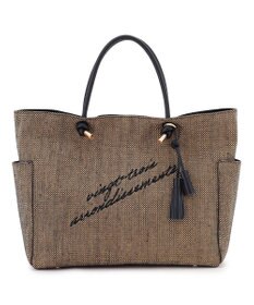 23区 【先行予約】ロゴ刺繍 雑材 トートバッグ