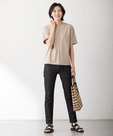 J.PRESS LADIES エンブロイダリー ロゴ Tシャツ