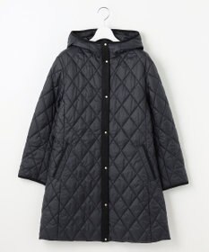 J.PRESS LADIES L 【WEB限定カラーあり・洗える】コンパクトタフタキルティング フーデッド コート