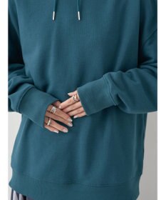 earth music&ecology スウェットルーズパーカー