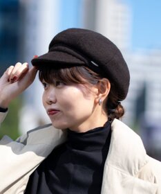 ATRENA 【ふわもこ】ウールフリース キャスケット