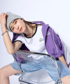 OP／FILA 【Kappa】ワンポイント 半袖リンガーTシャツ