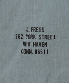 J.PRESS MEN ナイロンリップレギュラーカラー シャツブルゾン
