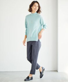 J.PRESS LADIES 【洗える】DUALWARMベアポンチ パンツ