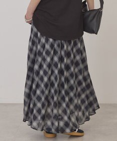 AMERICAN HOLIC 【選べる丈】チェックシアープリーツスカート