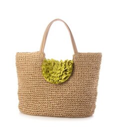 UNBILLION カシュカシュ cachecache / フリルフラップクロッシェトート