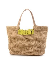 UNBILLION カシュカシュ cachecache / フリルフラップクロッシェトート