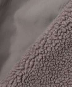 ANY 【洗濯機可能】ボアスタンドカラーブルゾン