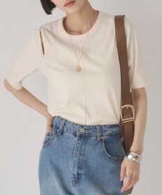 WEGO 【ANGIE VINTAGE】カットアウトリブトップス