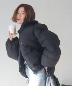 WEGO 【25年秋冬新作/SMサイズ展開】2WAYフードパファーブルゾン