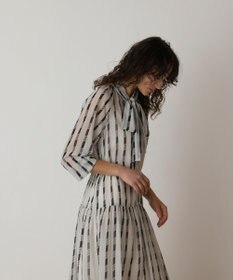 GRACE CONTINENTAL ハートストライプワンピース