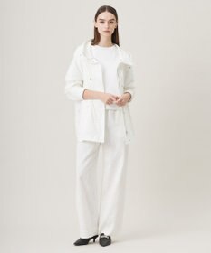 ICB 【洗える】 ライトスラブツイード ワイドパンツ