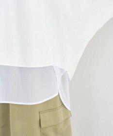 Green Parks 七分袖ドルマン裏毛シアードッキングプルオー