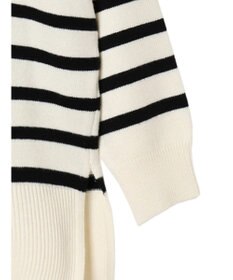 AMERICAN HOLIC バイパチ衿付きニットチュニック