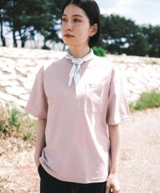 SHARE PARK LADIES 【UVカット・吸水速乾・ストレッチ・軽量 】ロゴポケットTシャツ（S・Mサイズ）