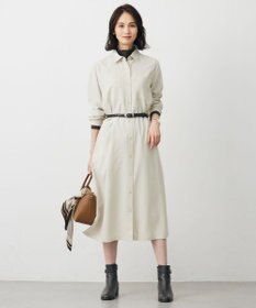 J.PRESS LADIES S ピーチポプリン ワンピース