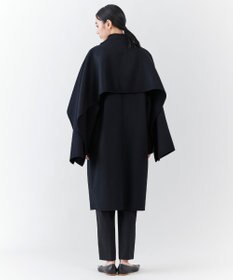 23区 S 【エステータ】ウールリバー ケープ付き コート