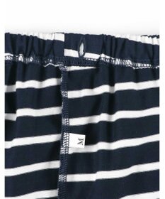 une nana cool 【綿100％】やわらか天竺ボーダー半袖パジャマ MADE WITH LIBERTY FABRIC