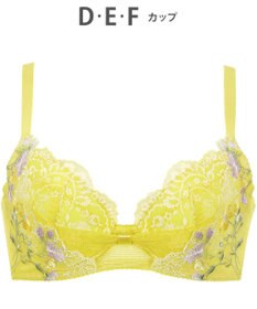 WACOAL 【リボンブラ】 【脇すっきり】 ブラジャー 脇高設計 着やせシルエット 動いても谷間をキープ ペアショーツあり レディース BRB413 /ワコール